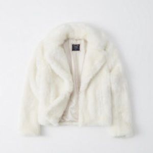 Abercrombie and Fitch Faux Fur Coat